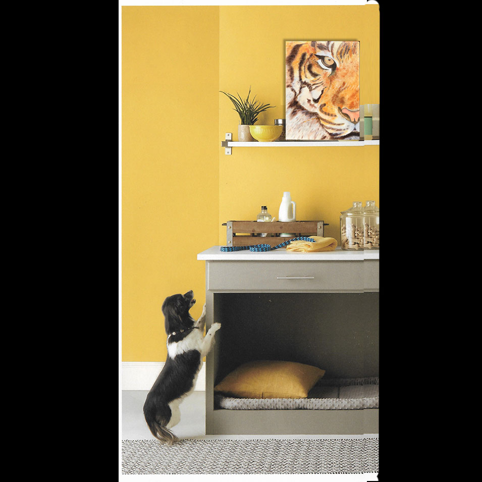 Painting titled 'Tiger' by Monica Fallini
