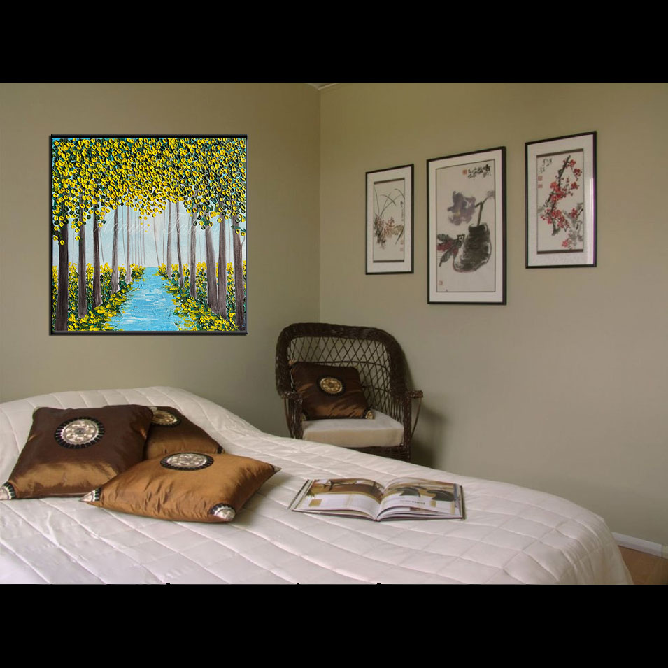 Painting titled 'Commissioned painting' by Monica Fallini