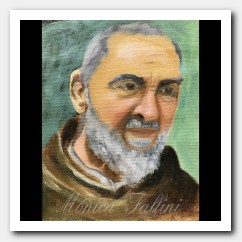 St. Padre Pio, first study.