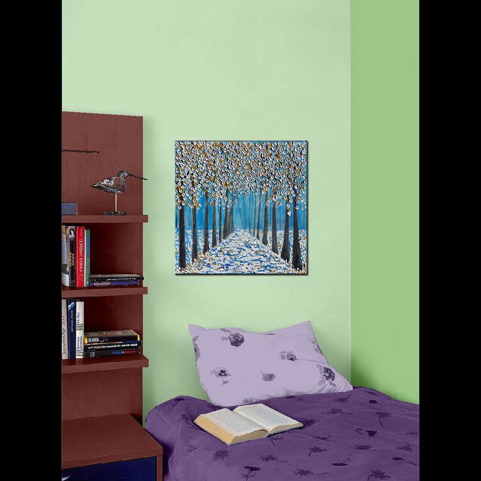 Painting titled 'Commissioned painting' by Monica Fallini
