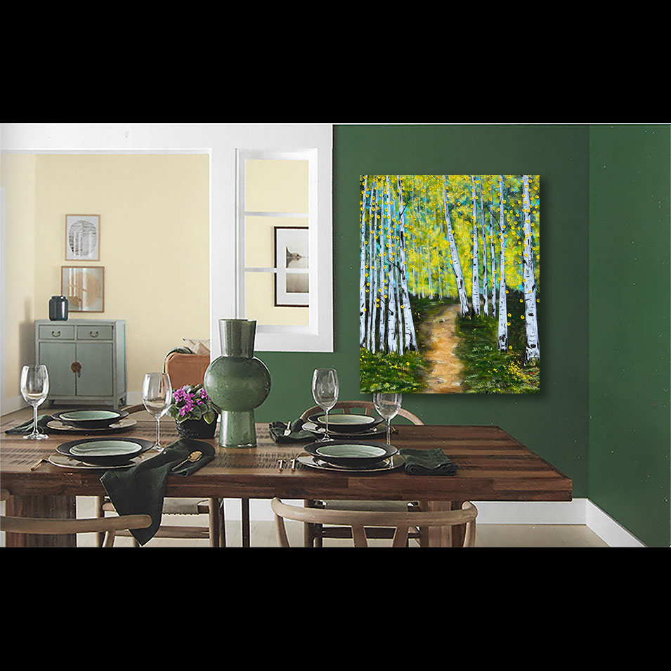 Painting titled 'Commissioned painting' by Monica Fallini