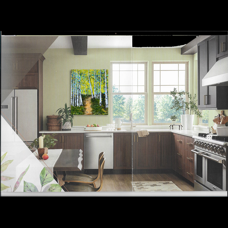 Painting titled 'Commissioned painting' by Monica Fallini