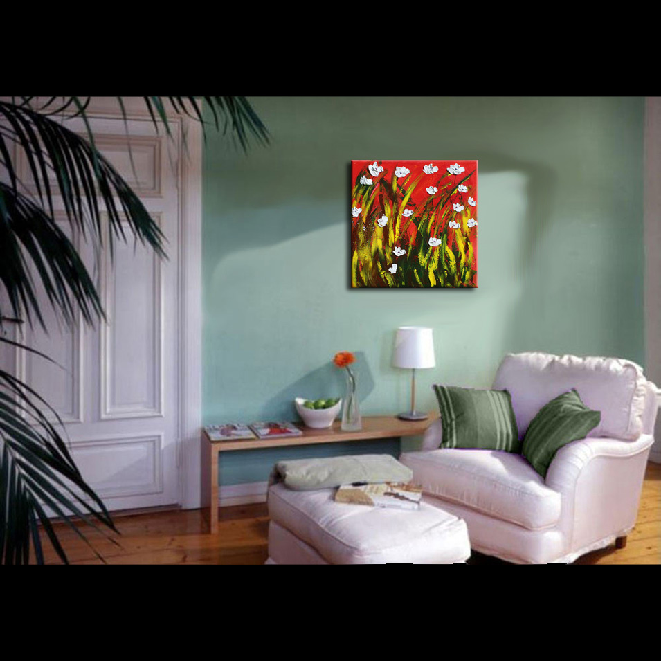 Painting titled 'In the swamp' by Monica Fallini