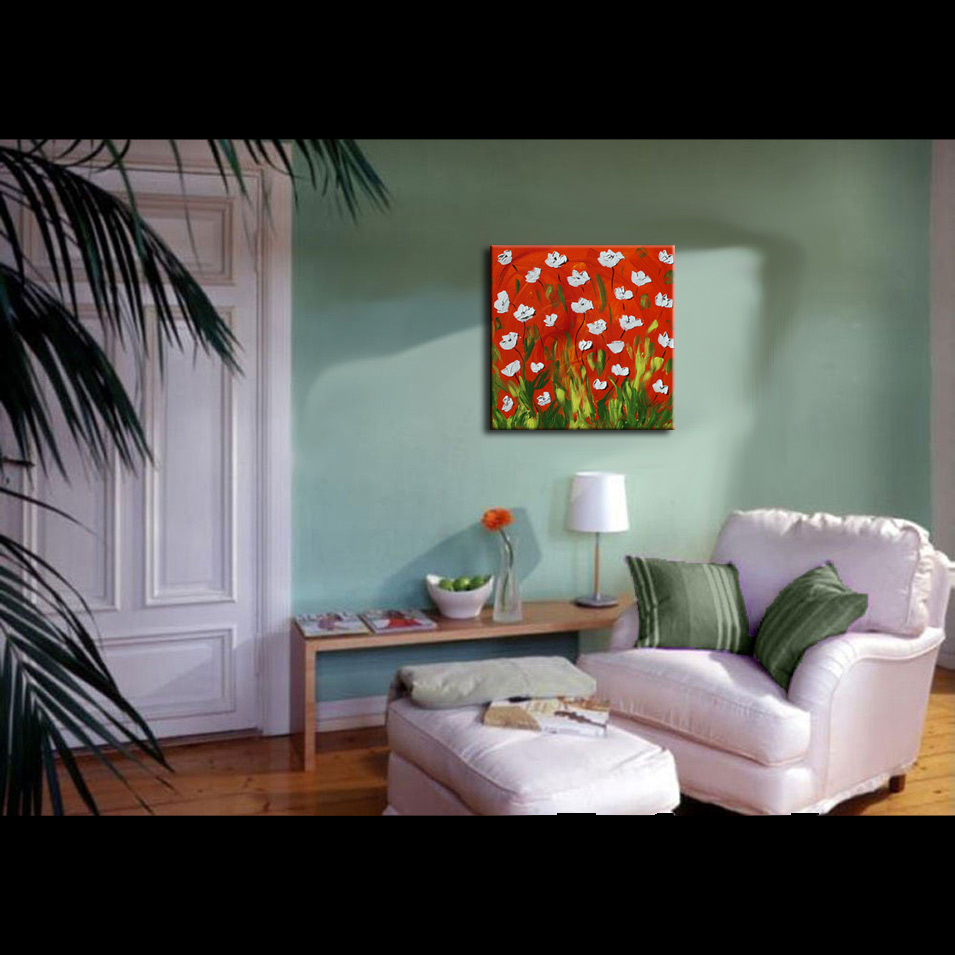 Painting titled 'Next to the swamp' by Monica Fallini