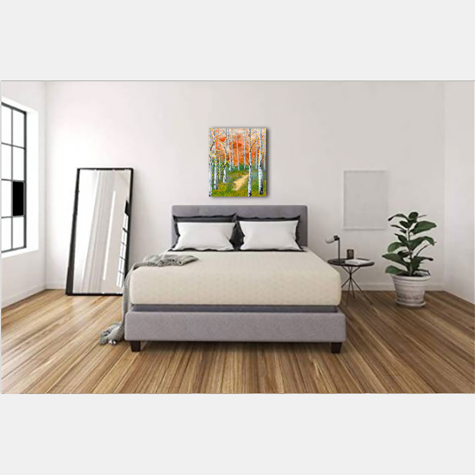 Painting titled 'What a lovely day!' by Monica Fallini