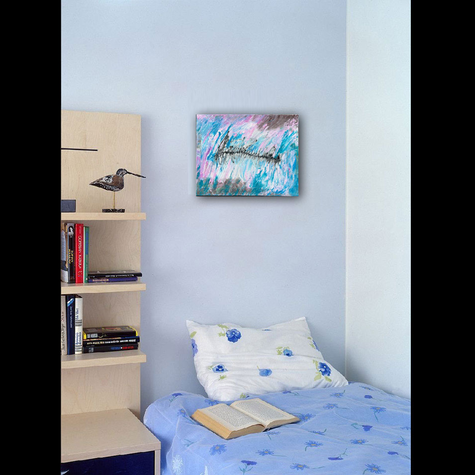 Painting titled 'Luminosity' by Monica Fallini