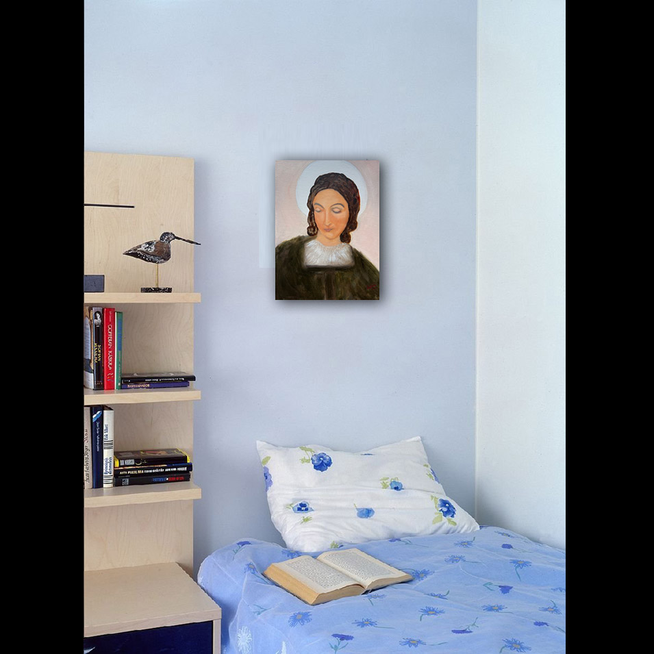 Painting titled 'Untitled, study.' by Monica Fallini