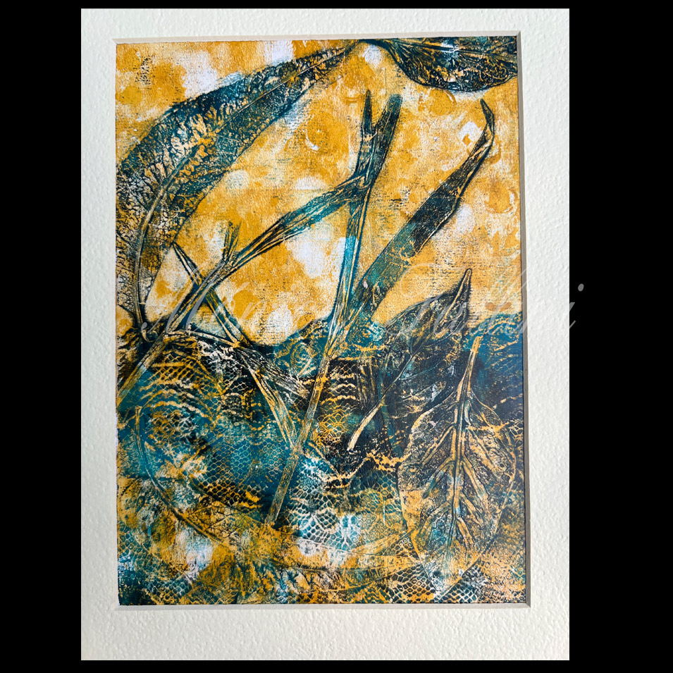 Painting titled 'Don't let the good memories vanish.' by Monica Fallini