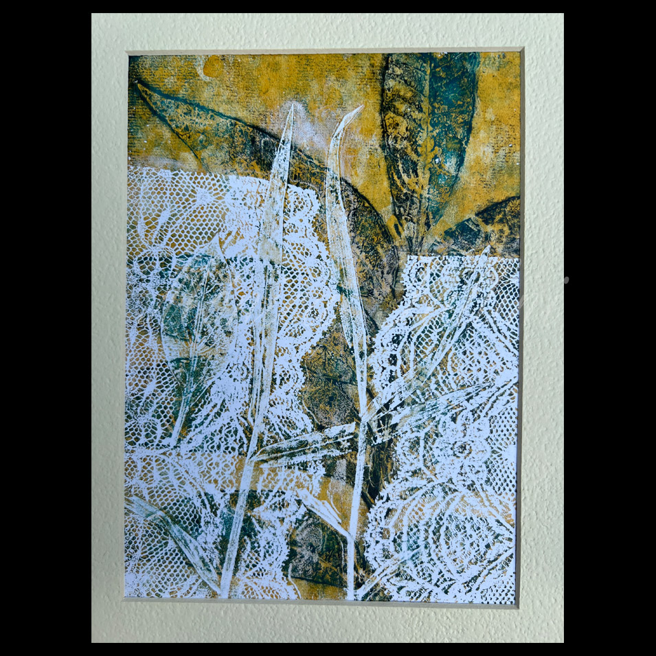 Painting titled 'Wedding dress.' by Monica Fallini