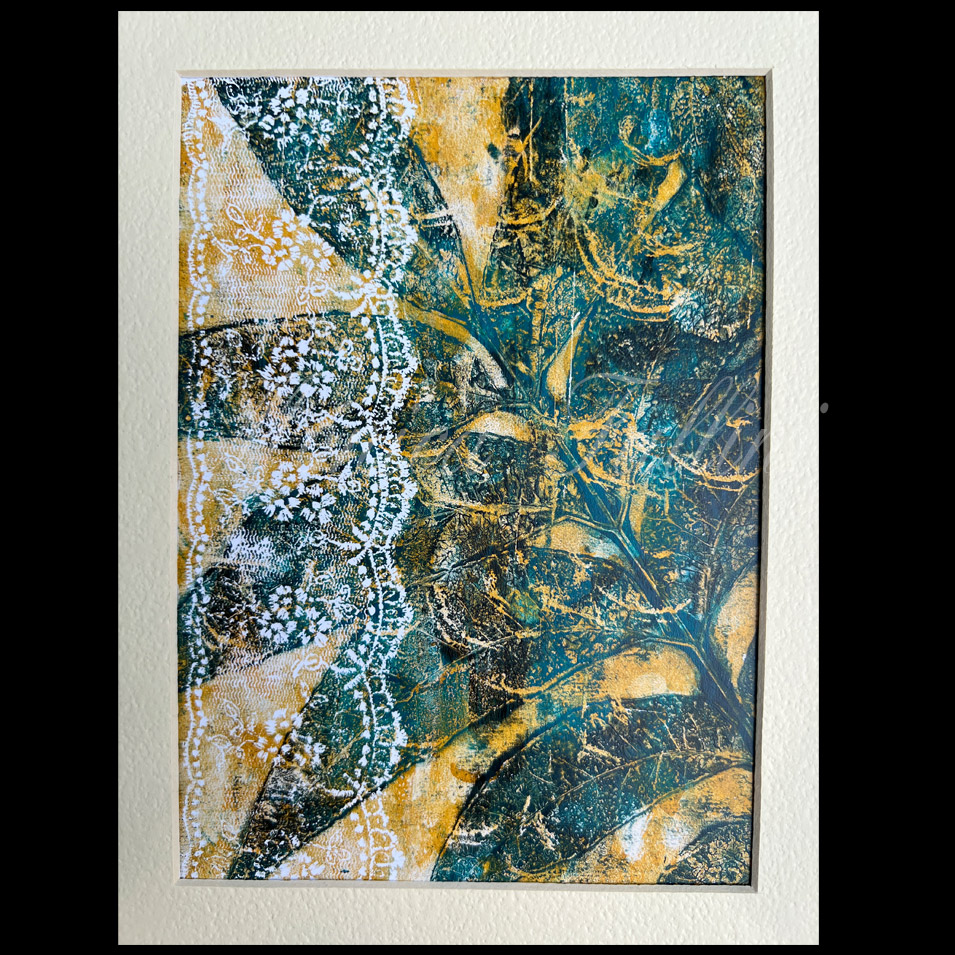Painting titled 'Her mark.' by Monica Fallini
