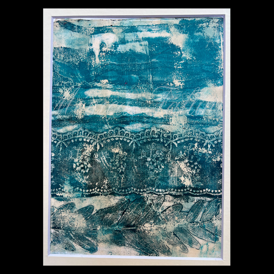Painting titled 'Coastal scapes #2.' by Monica Fallini