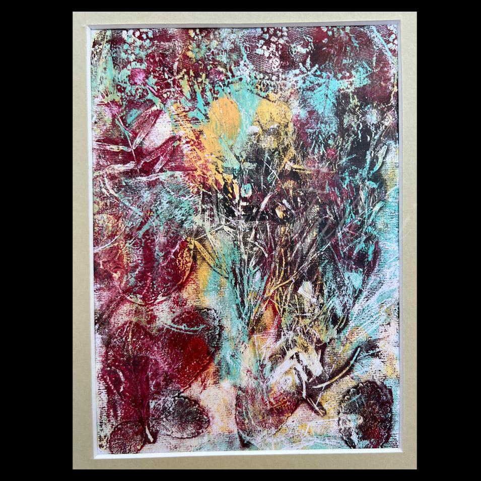 Painting titled 'Spring, in love.' by Monica Fallini