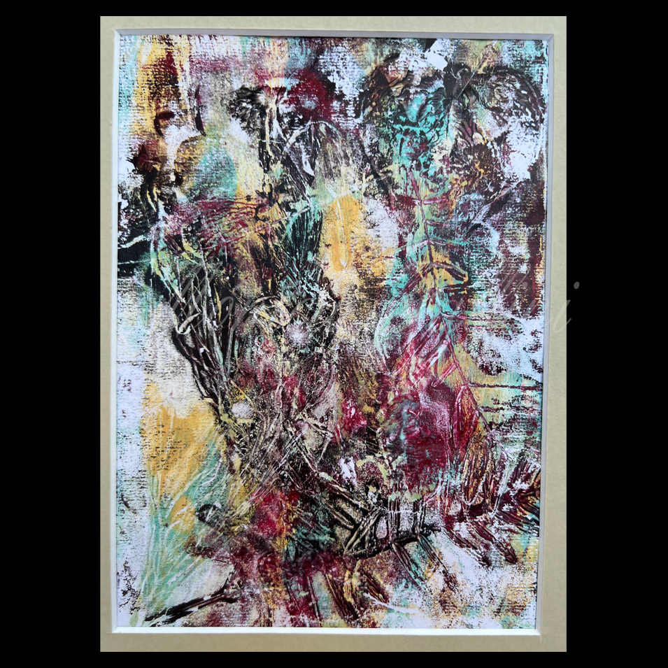 Painting titled 'Spring, in love #2.' by Monica Fallini