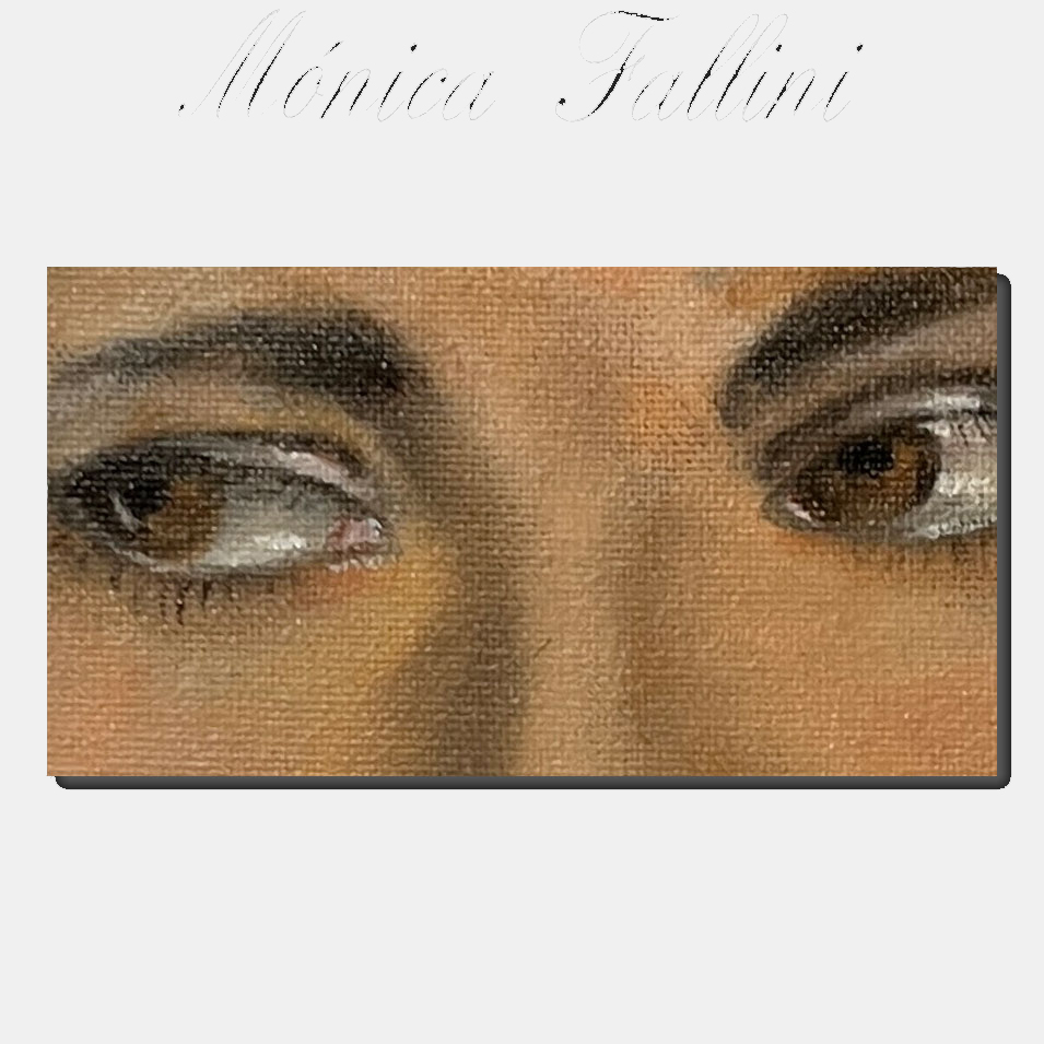 Painting titled 'Sketch-study #231223' by Monica Fallini