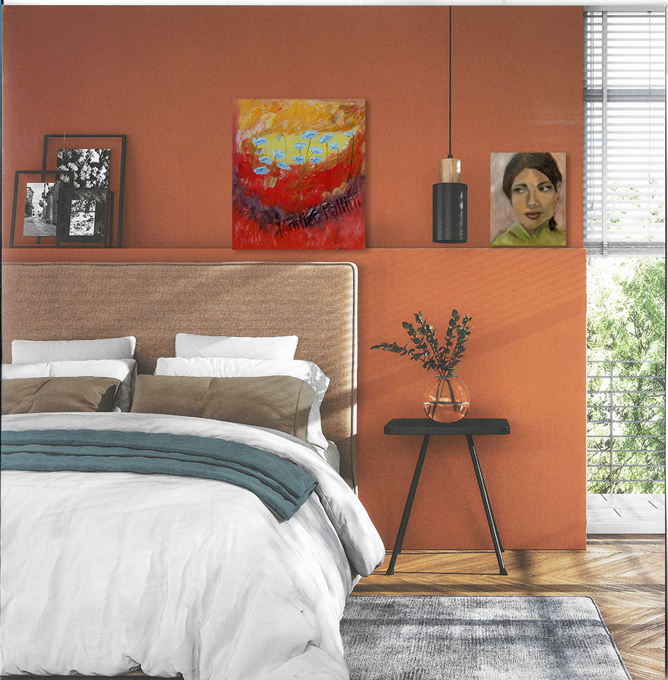 Painting titled 'Sketch-study #231223' by Monica Fallini