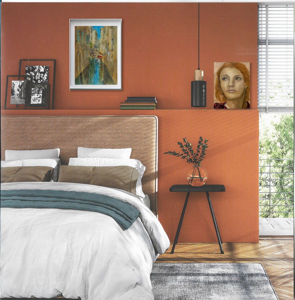 Painting titled 'Sketch-study #231226' by Monica Fallini
