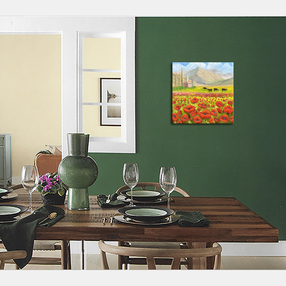 Painting titled 'Italian memories.' by Monica Fallini
