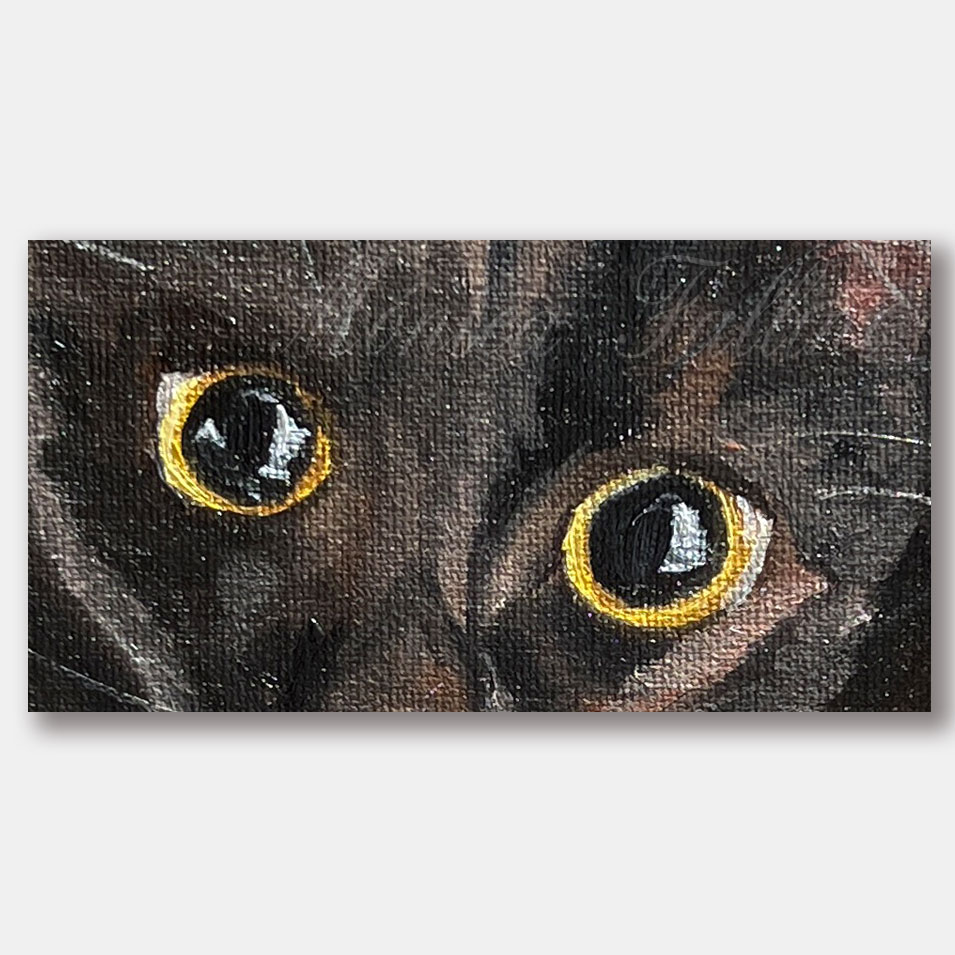 Painting titled 'Playtime!' by Monica Fallini