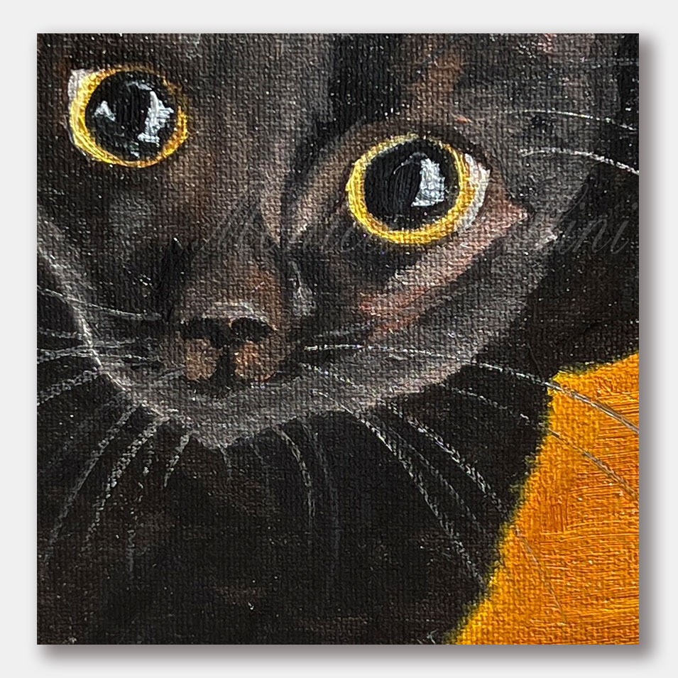 Painting titled 'Playtime!' by Monica Fallini