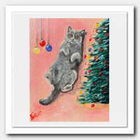 Holiday Mischief in Progress.