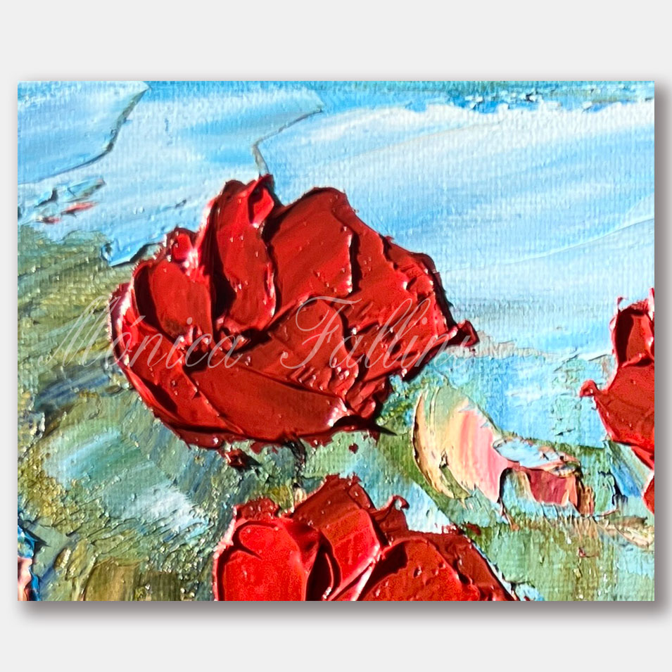 Painting titled 'Her Good Faith.' by Monica Fallini