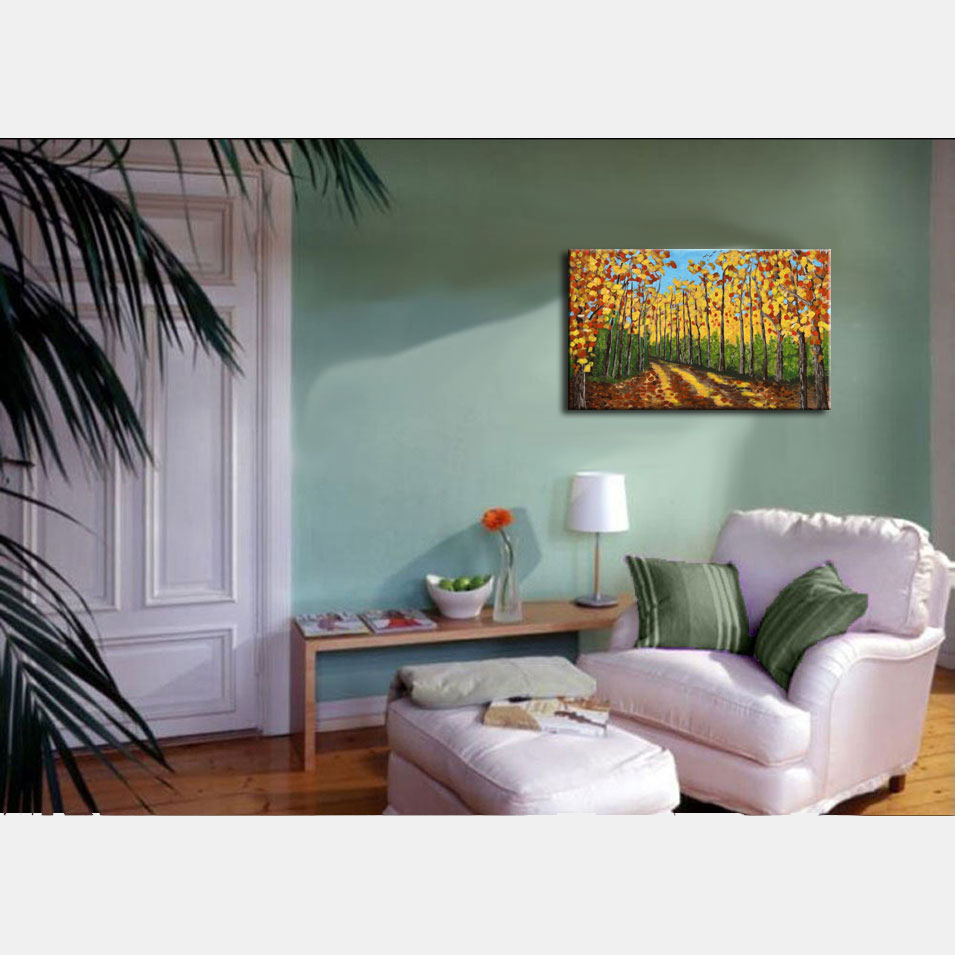 Painting titled 'End of day walk.' by Monica Fallini