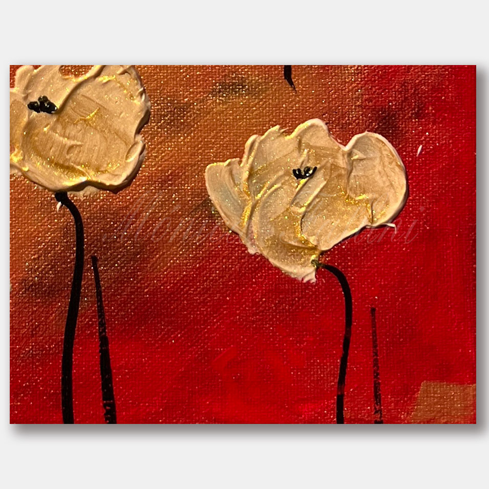 Painting titled 'Golden days.' by Monica Fallini