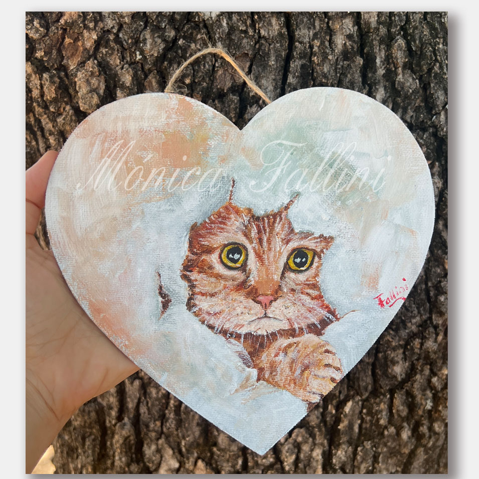 Kitten study. by Monica Fallini