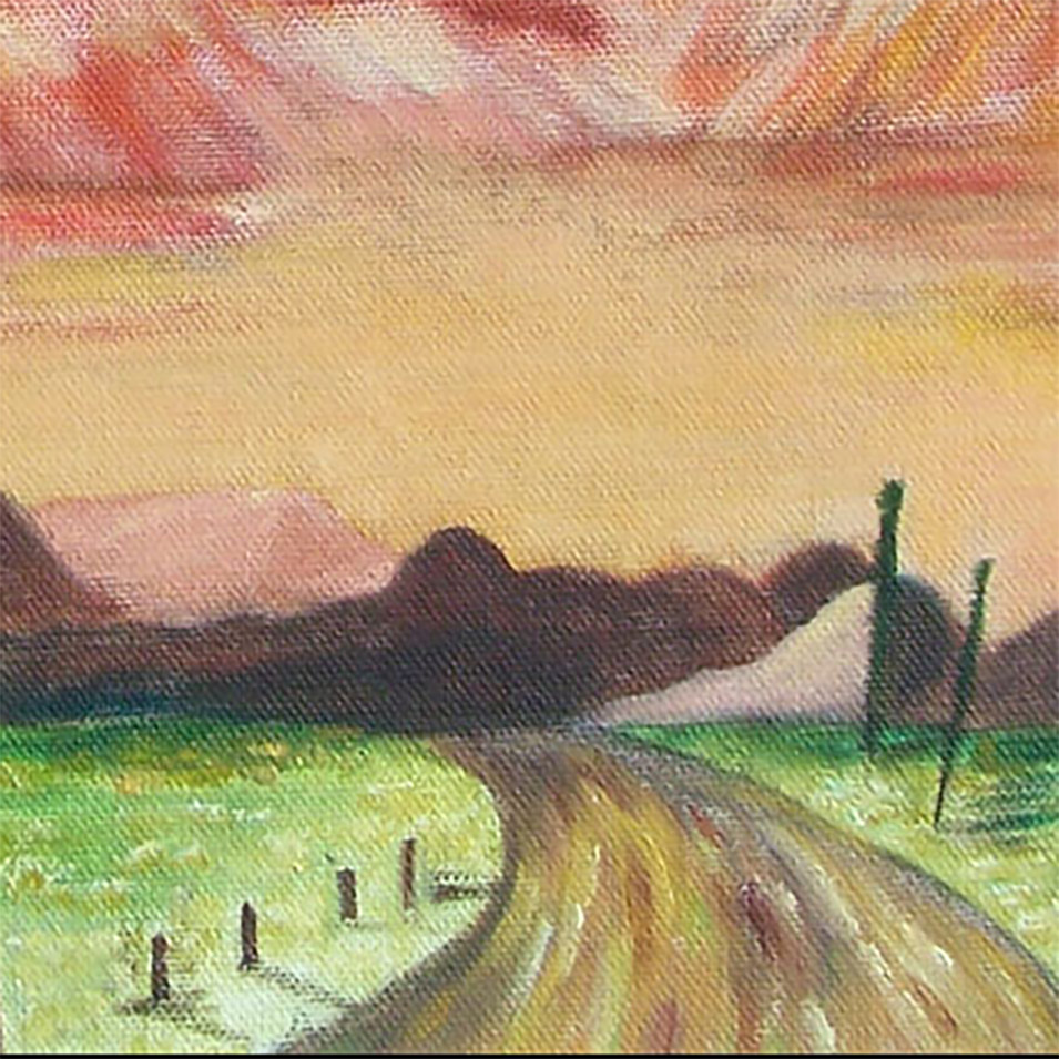 Painting titled 'Imagination.' by Monica Fallini