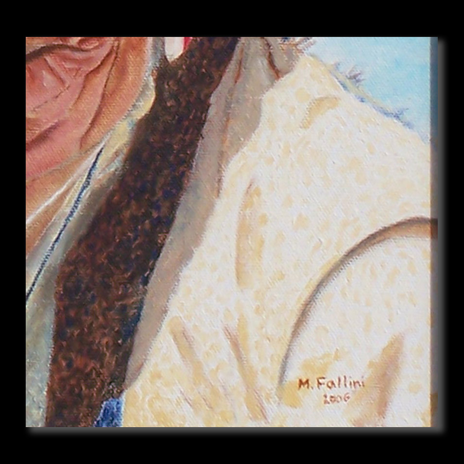 Painting titled 'Andean' by Monica Fallini