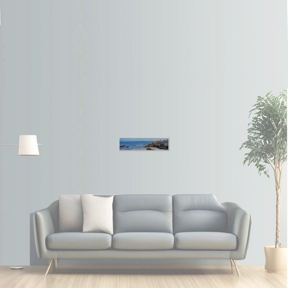 Painting titled 'Galveston coast 2' by Monica Fallini