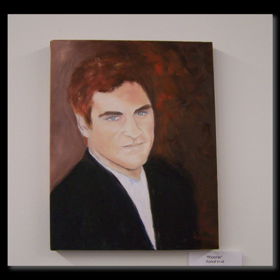 Painting titled 'Phoenix' by Monica Fallini