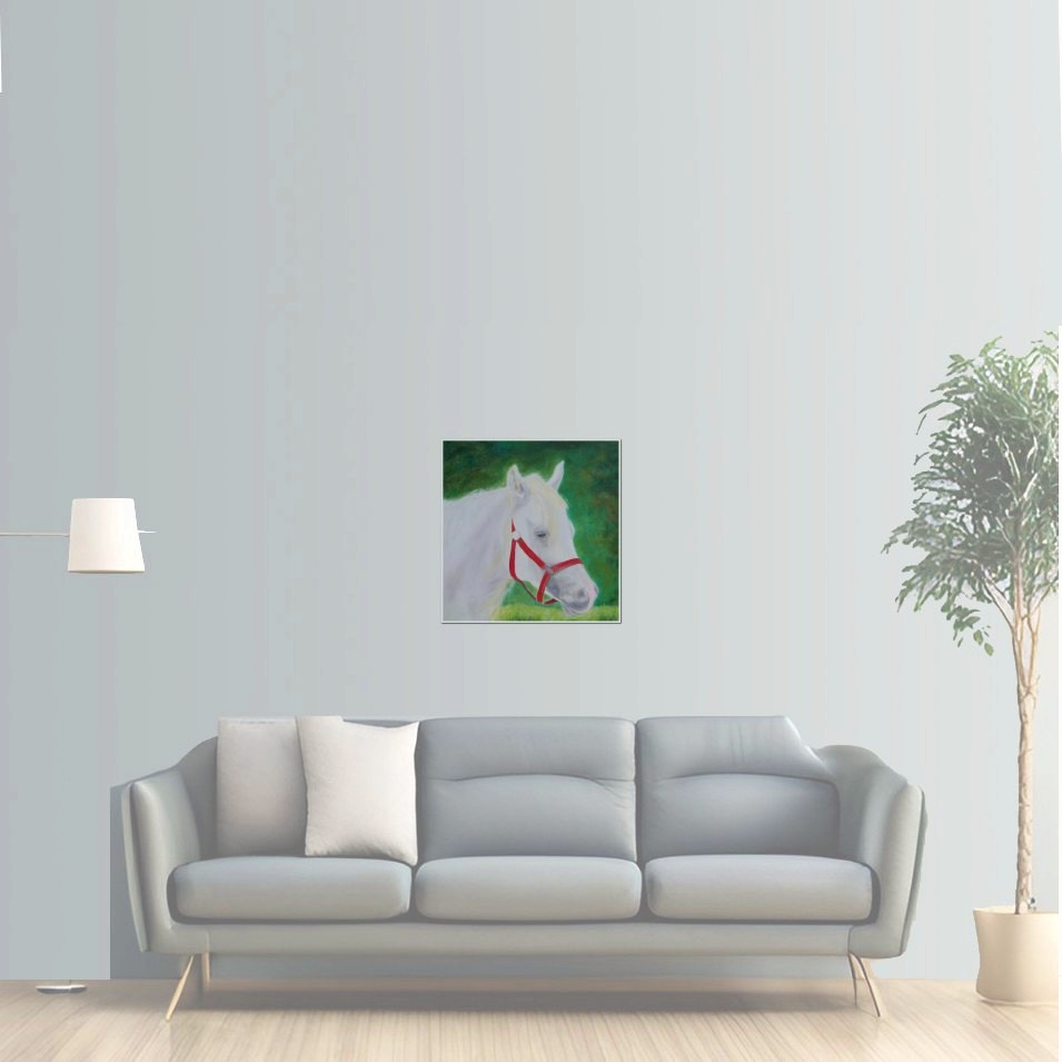 Painting titled 'Shateef, arabian beauty' by Monica Fallini