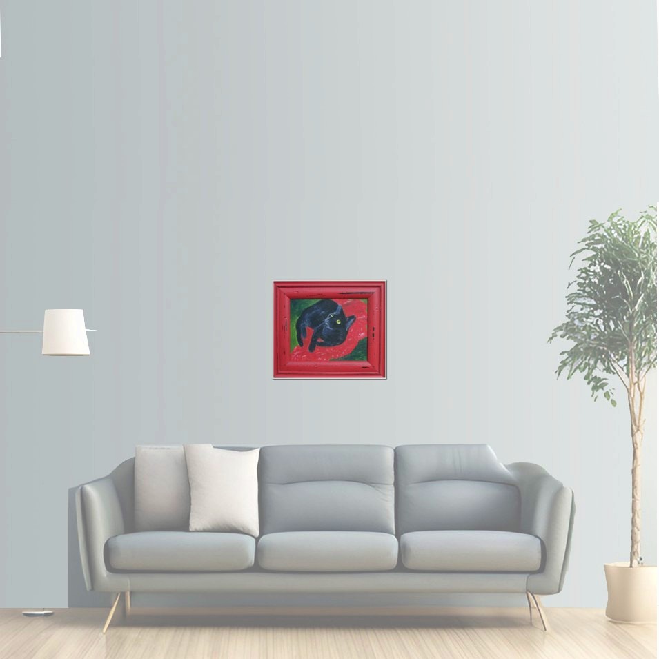Painting titled 'Sweet Pauline' by Monica Fallini