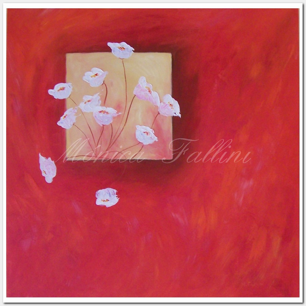 Painting titled 'Through the window of her dreams 2' by Monica Fallini