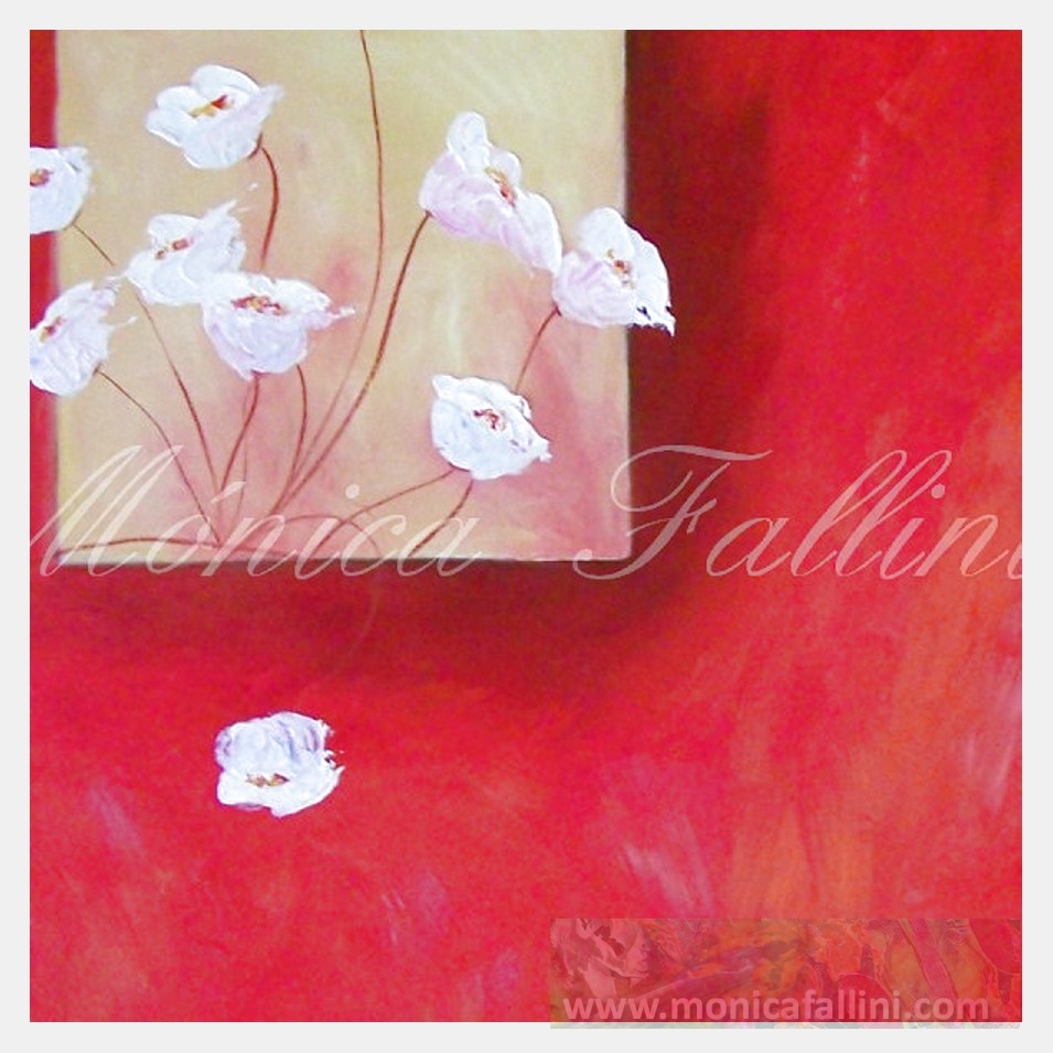 Painting titled 'Through the window of her dreams 2' by Monica Fallini
