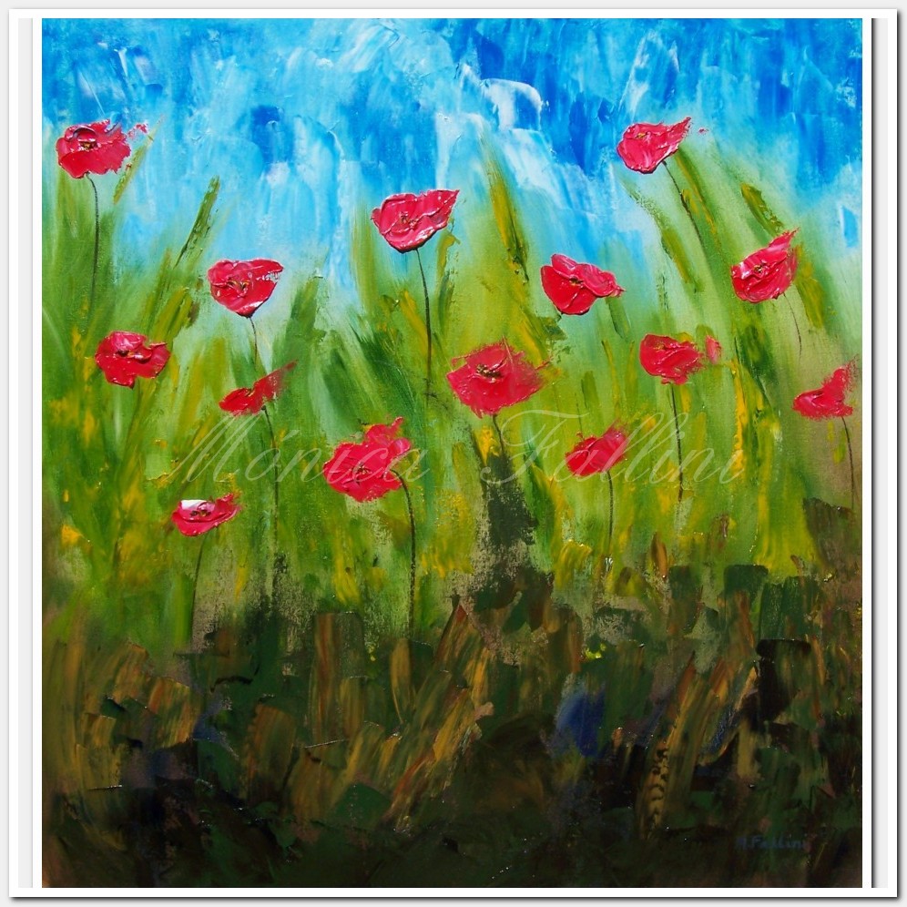Painting titled 'Everything is just fine' by Monica Fallini