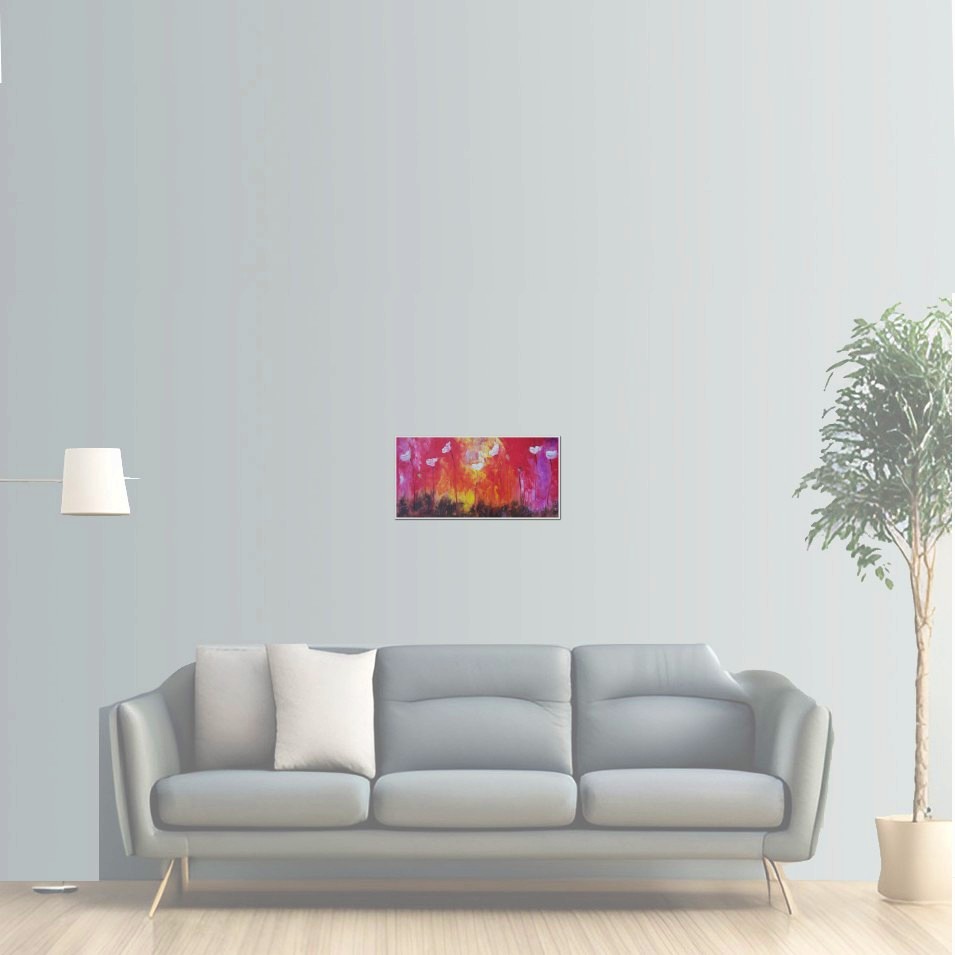 Painting titled 'Rays of happiness' by Monica Fallini