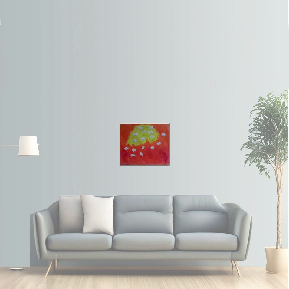 Painting titled 'Plenitud' by Monica Fallini