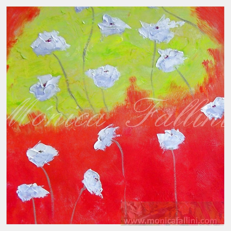 Painting titled 'Plenitud' by Monica Fallini