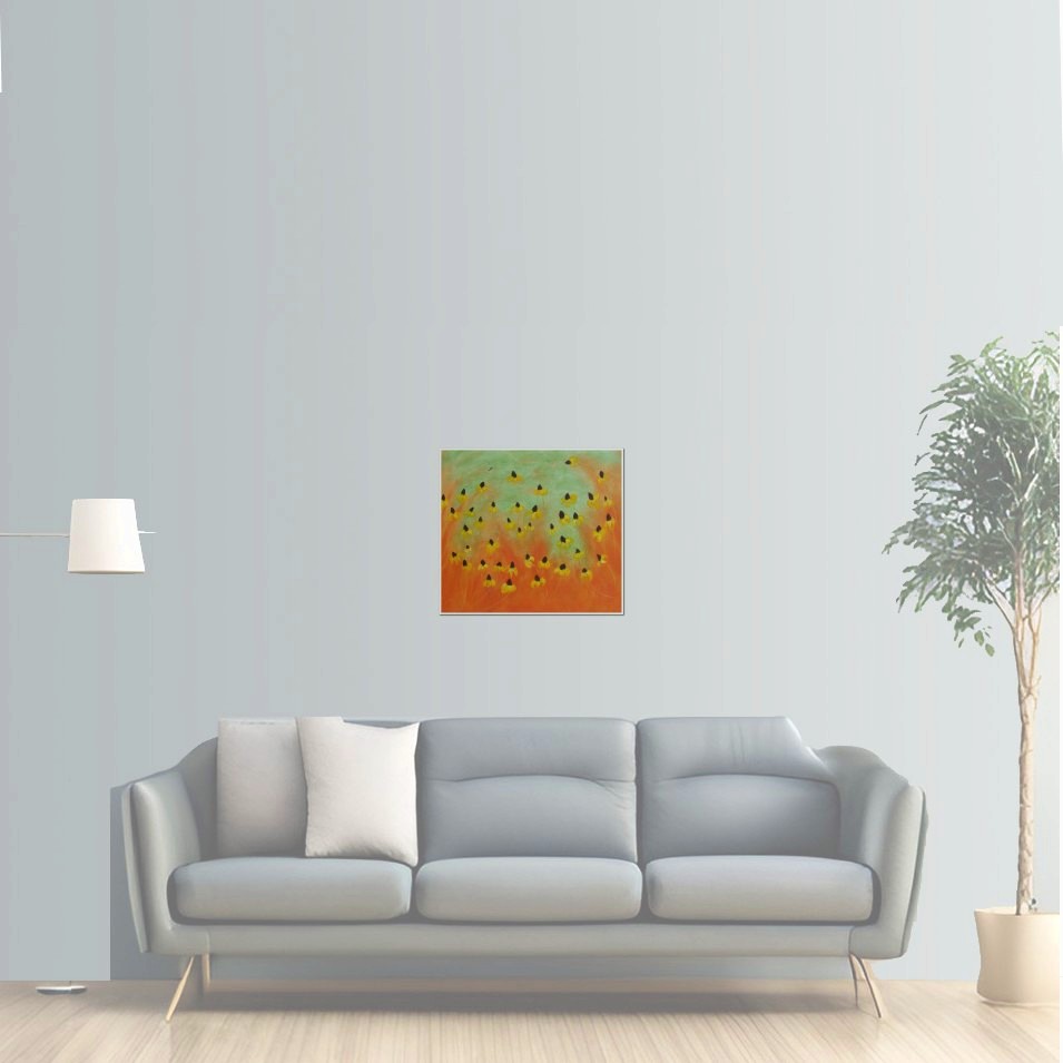 Painting titled 'Wild and free' by Monica Fallini