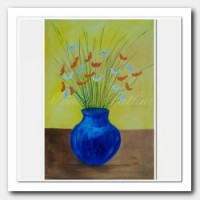 The blue vase...