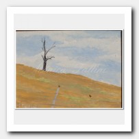 The solitary tree on the hill