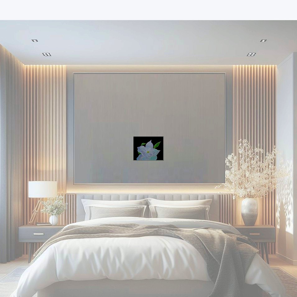 Painting titled 'Magnolia dream' by Monica Fallini