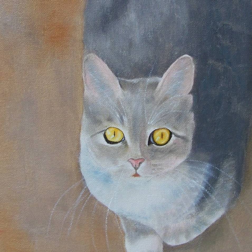 Painting titled 'Franci' by Monica Fallini