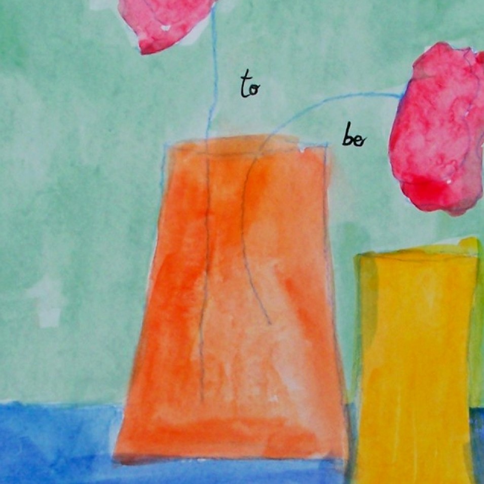 Painting titled 'Abstract flower bouquet # 9' by Monica Fallini