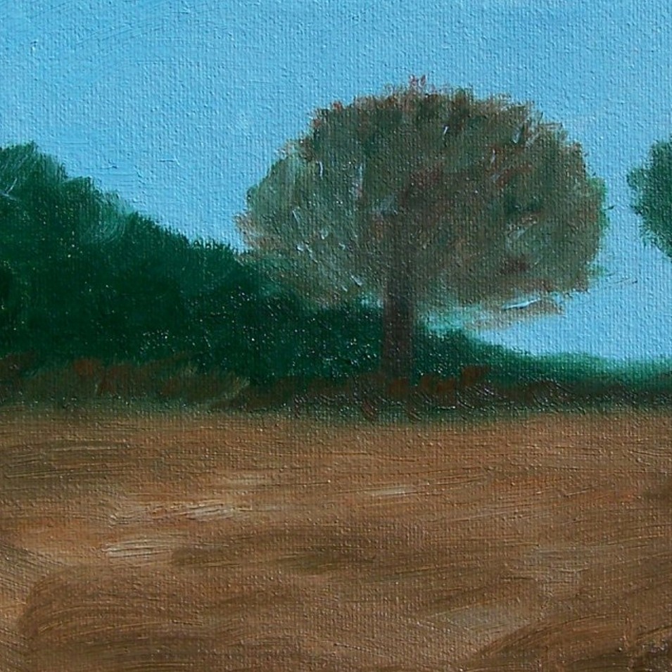 Painting titled 'Autumn country landscape #3' by Monica Fallini