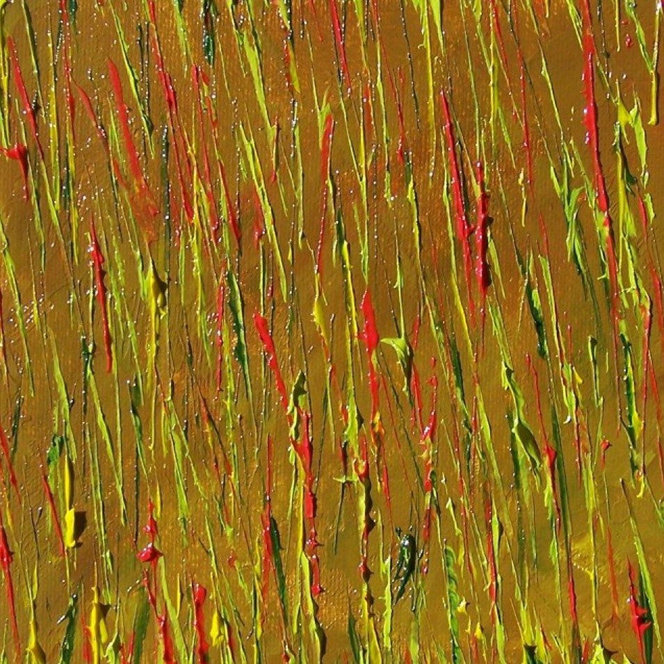 Painting titled 'Wild nature III' by Monica Fallini