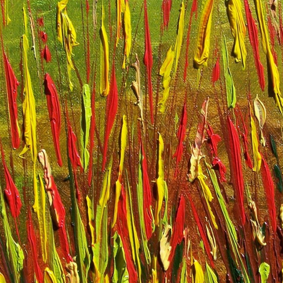 Painting titled 'Wild nature VI' by Monica Fallini