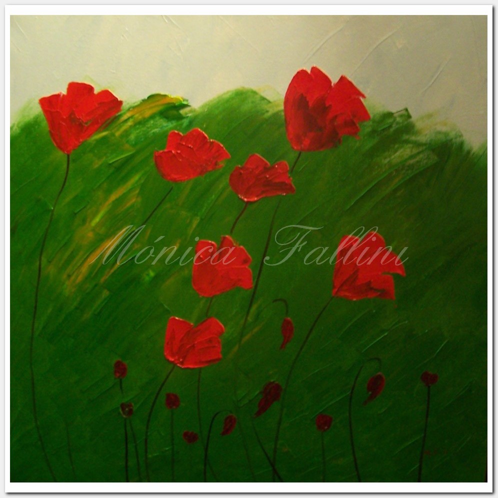Painting titled 'Windy days II' by Monica Fallini